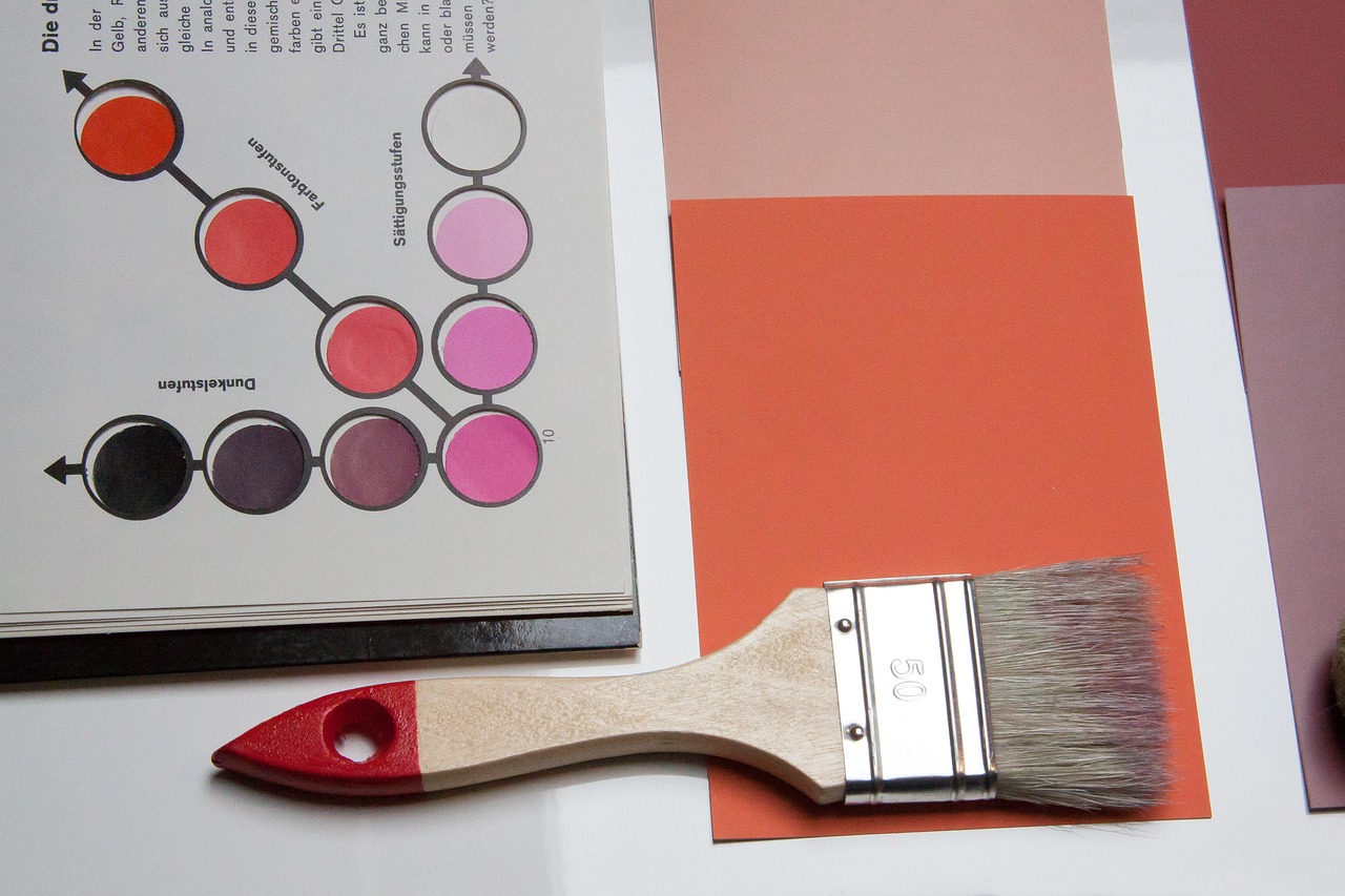 Réalisation d'un pan de mur coloré avec teinte personnalisée par SFD INOVAR